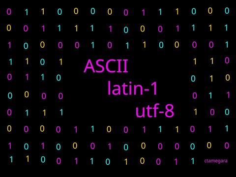 NSI- données (4) d&rsquo;ASCII à utf-8 en passant par latin-1