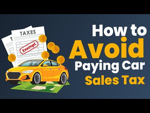 वीडियो: कार खरीदते समय मैं किस बिक्री कर का भुगतान करता हूं?