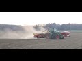 Rüben Drillen mit Fendt 700 vario und väderstad 18 reihig