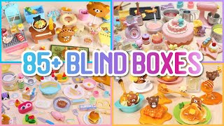 Opening 85+ Blind Boxes | 11 FULL SETS of REMENTS | Rilakkuma | Little Twin Stars | Pokemon