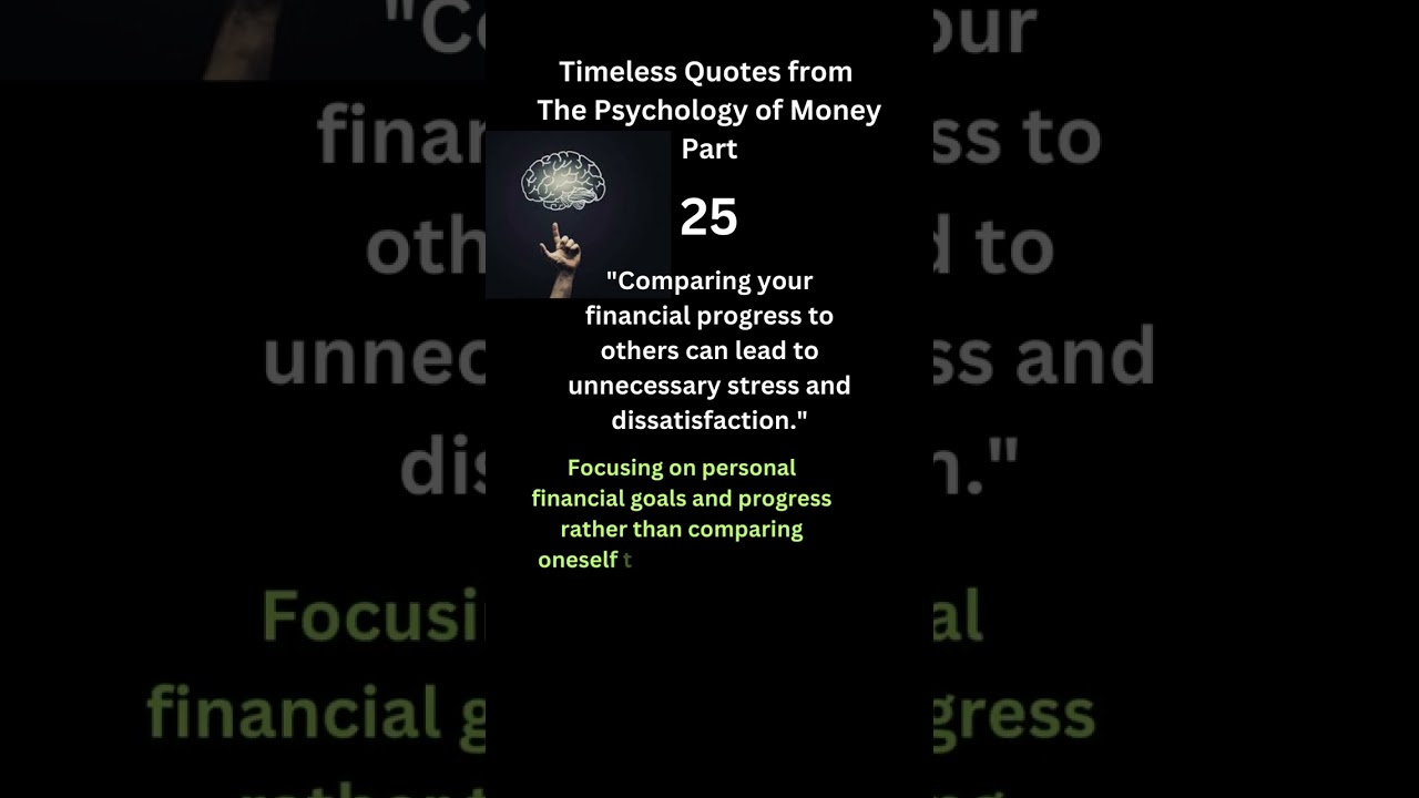 The Psychology of Money: Life Changing Quotes - Part 25 | The Wise Monk | 