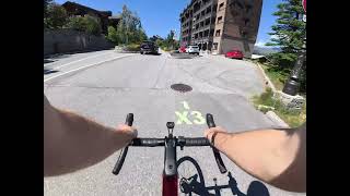 Le Col de la Loze comme si tu y étais | Ascension POV depuis Courchevel