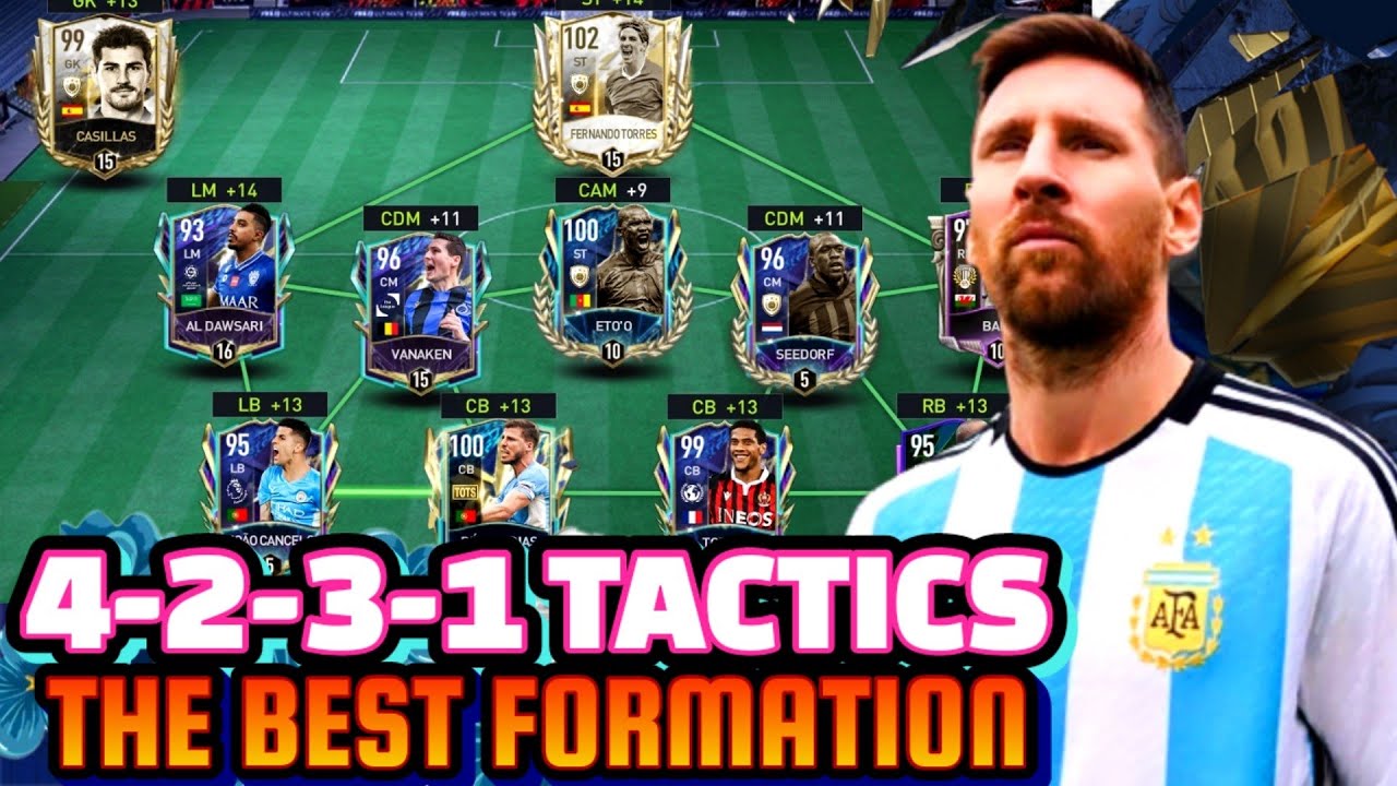 Best Formation in H2H ( 4231 Wide & Narrow ) fifamobile22 YouTube