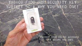 Yubico U2F FIDO Security key : Protect your online accounts