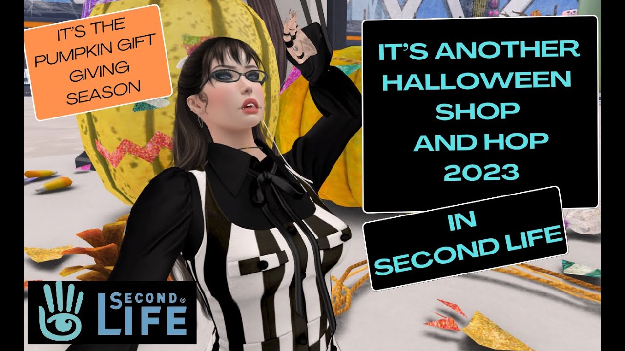 Oh Goodie! The Halloween Shop and Hop in Second Life 2023 - Live Stream