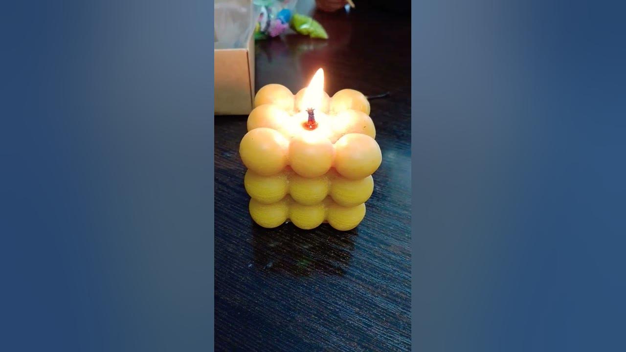 это свечка из пчелинного воска - YouTube