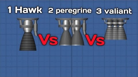 1 Hawk engine Vs 2 peregrine engine vs 3 valiant engine. sfs 1.5.5