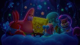 NO ADS | SpongeBob SquarePants Midnight Piano Dreams 🌌 Deep Sleep Music in 3 Minutes