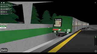 ROBLOX Railfanning: Kawaii Metro A35-A38 Arriving Campo Largo screenshot 3
