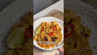 Same Creamy Chicken Curry: 500 vs 1200 Calories 😳 #healthyrecipes