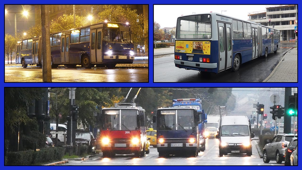 Автобусы Икарус 280 поступят в эксплуатацию в Будапеште, Венгрия, в 2022 году (часть 2)