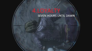 Until Dawn Walkthrough Part 4 | Chapter 4 Loyalty / Malevolence | no commentary