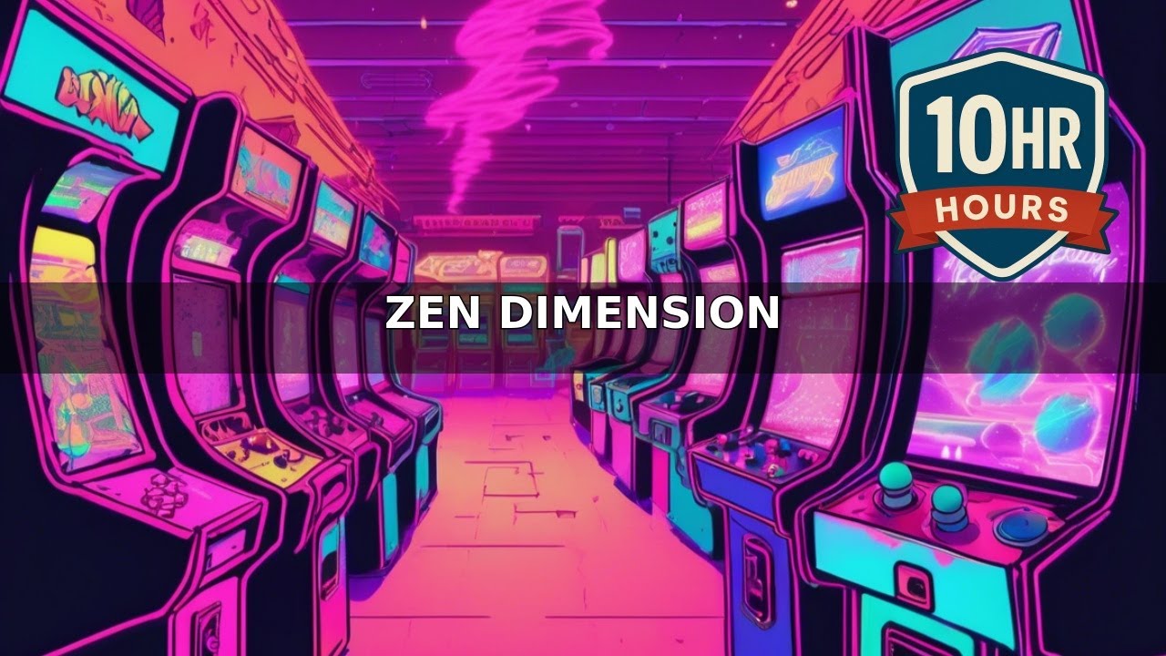 Ultimate Retro Arcade Illuminated Ambience for Focus & Relaxation - YouTube