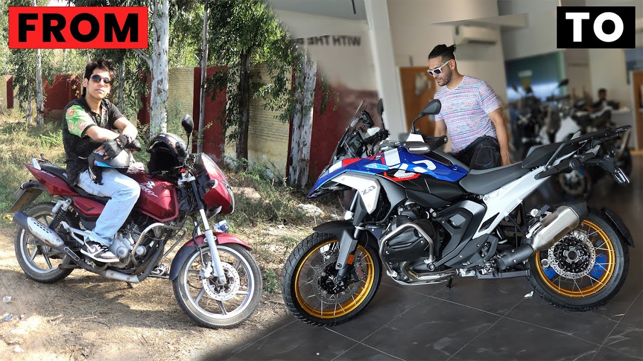 Taking DELIVERY of BMW R1300 GS in India 🔥