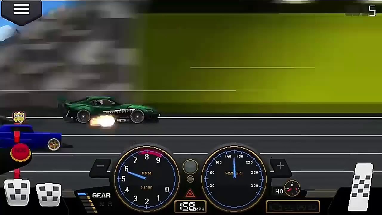 Pixel car racer supra gameplay! 