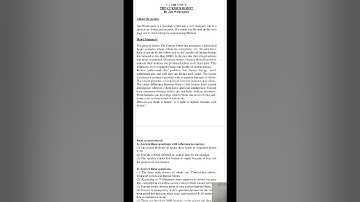 The Curious Robot class 6 English Unit 3 Sec C part 4