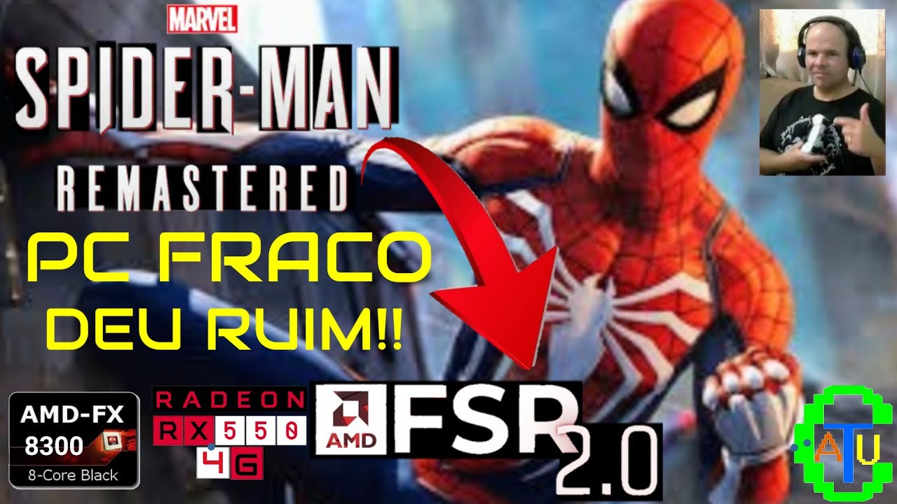 Spider Man : Como Aumentar Fps E Rodar Em Pc Fraco Método Atualizado!