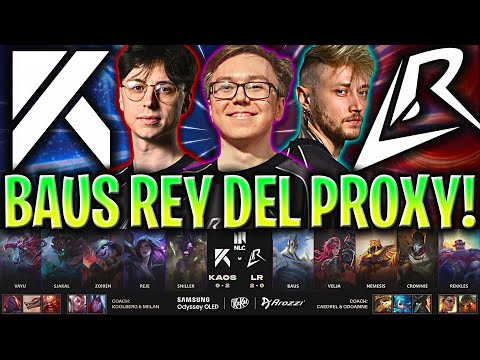 BAUS EL REY DEL PROXYFARM!😱SON MUY BUENOS!🔥 - LOS RATONES vs KAOS RESUMEN NLC SPRING 2025