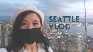 Seattle Vlog | Pike Market, Chihuly Garden, Space Needle