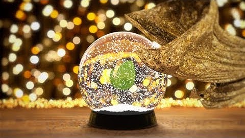 Christmas Snow Globe | After Effects Template