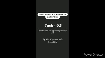 Prediction using unsupervised ML |  GRIP: The sparks foundation | Data science | Task - 2