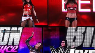 WWE 2k20 Smackdown Live Event Brie Bella /w Nikki Bella vs Peyton Royce /w Billie Kay