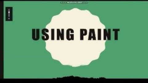 26/12/2020|| class 2|| sub Computer|| chapter 8||Using Paint