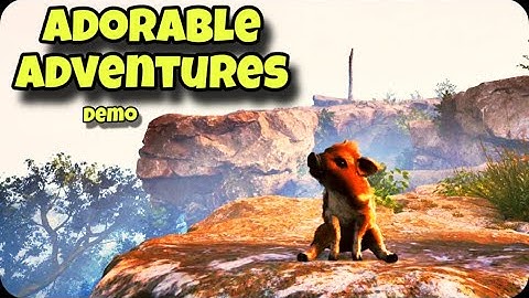 DIT SPEL IS EEN BIGGETJE MET EEN DOEL - Demo van Adorable Adventures