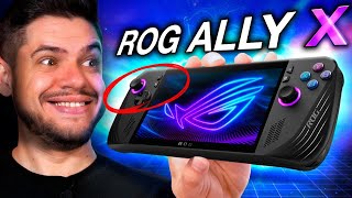 NOVO ROG ALLY X agora é o MELHOR PORTÁTIL, o que MUDOU?