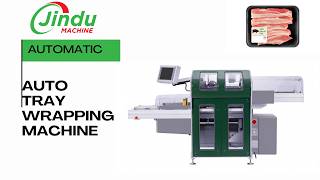 Fully Automatic High-Speed Tray Wrapper | Poultry Tray Packaging System