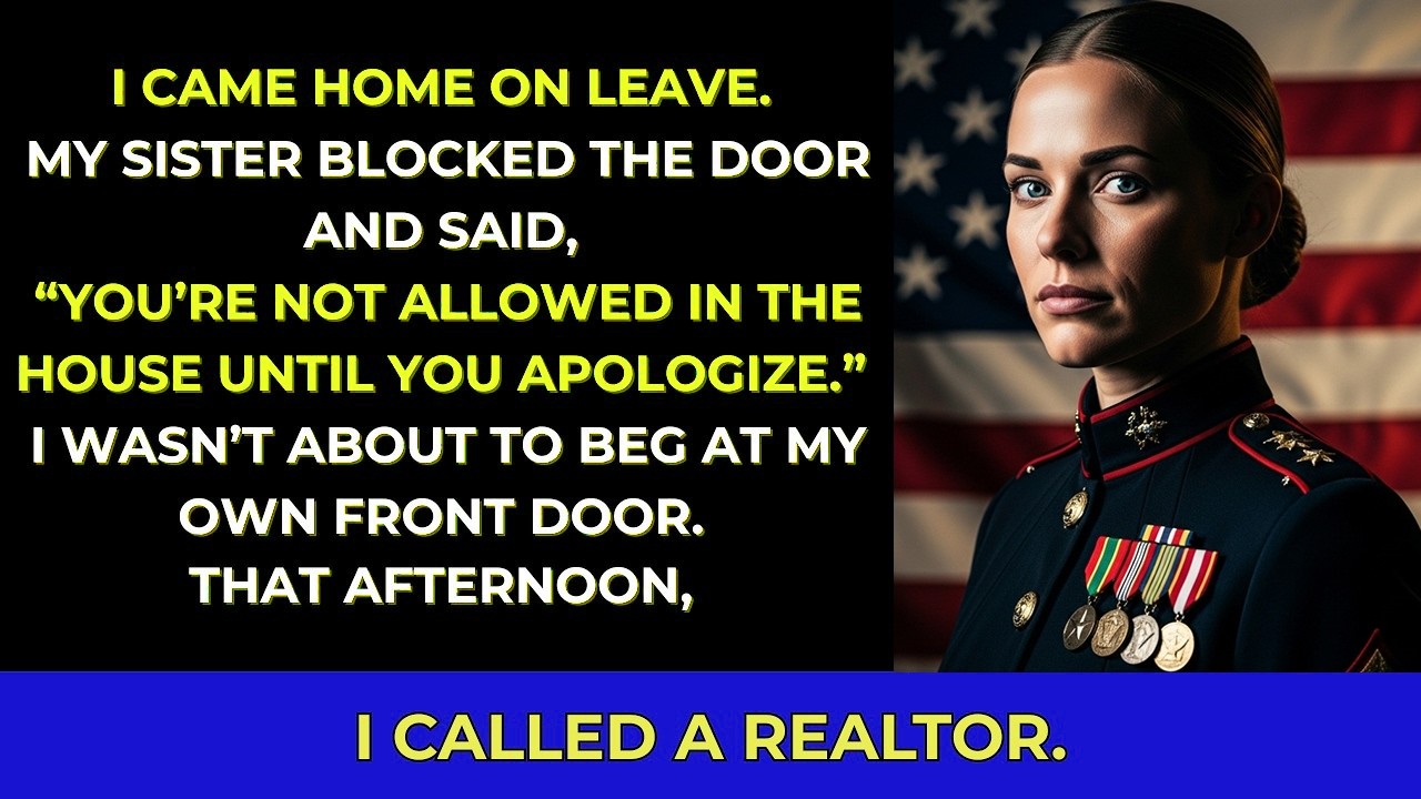 My Sister Said “You’re Not Allowed In The House Until You Apologize” — I Sold It That Same Afternoon
