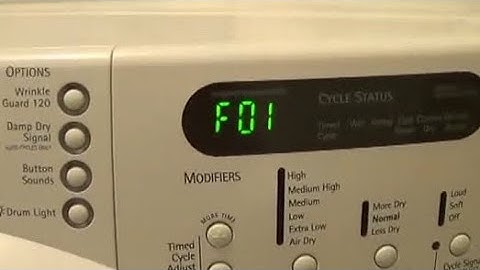 ✨ Whirlpool Dryer - F 01 Error - How to Easily Replace the Control Board ✨