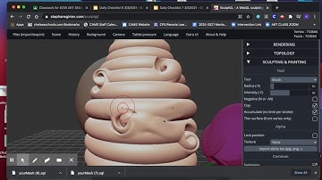 How to Save in SculptGL
