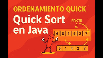 Quick Sort en Java explicado paso a paso | Ordenamiento Quick