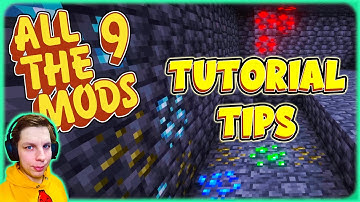 HOW TO Access the MINING DIMENSION in All The Mods 9 | ATM9 Tutorial