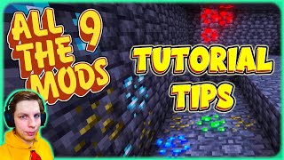 HOW TO Access the MINING DIMENSION in All The Mods 9 | ATM9 Tutorial