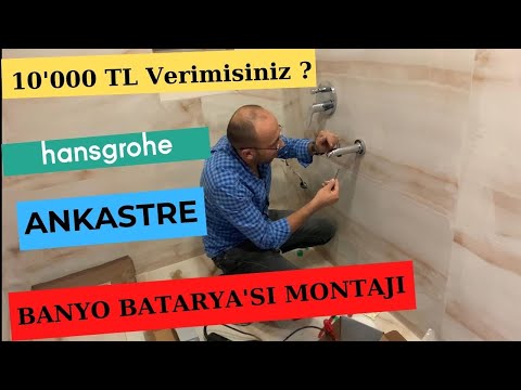 Video: Bide Bataryası: Hijyenik Duşa Sahip Duvara Monte Sıhhi Tesisat, Duş Başlıklı Grohe Batarya, Ankastre ürün, Ankastre Tasarım