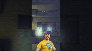 mrbeast find diamonds in minecraft #shorts  #mrbeast #minecraft