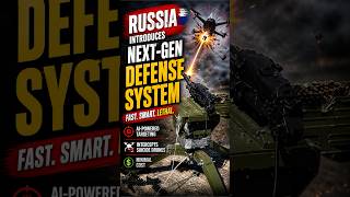 Russia’s AI Gun vs Suicide Drones Next-Gen Defense System Revealed  #militarytech #defence #shorts