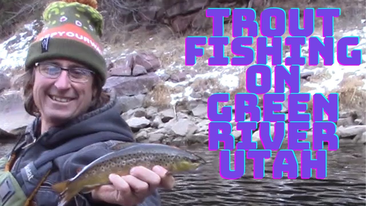 GREEN RIVER FISHINGWinter time fly fishing on the green river Utah