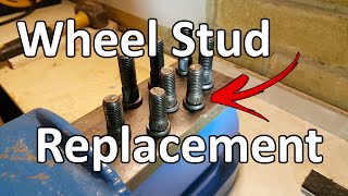 How To Replace Bent or Broken Wheel Studs - Removal and Installation | Tech Tip 34