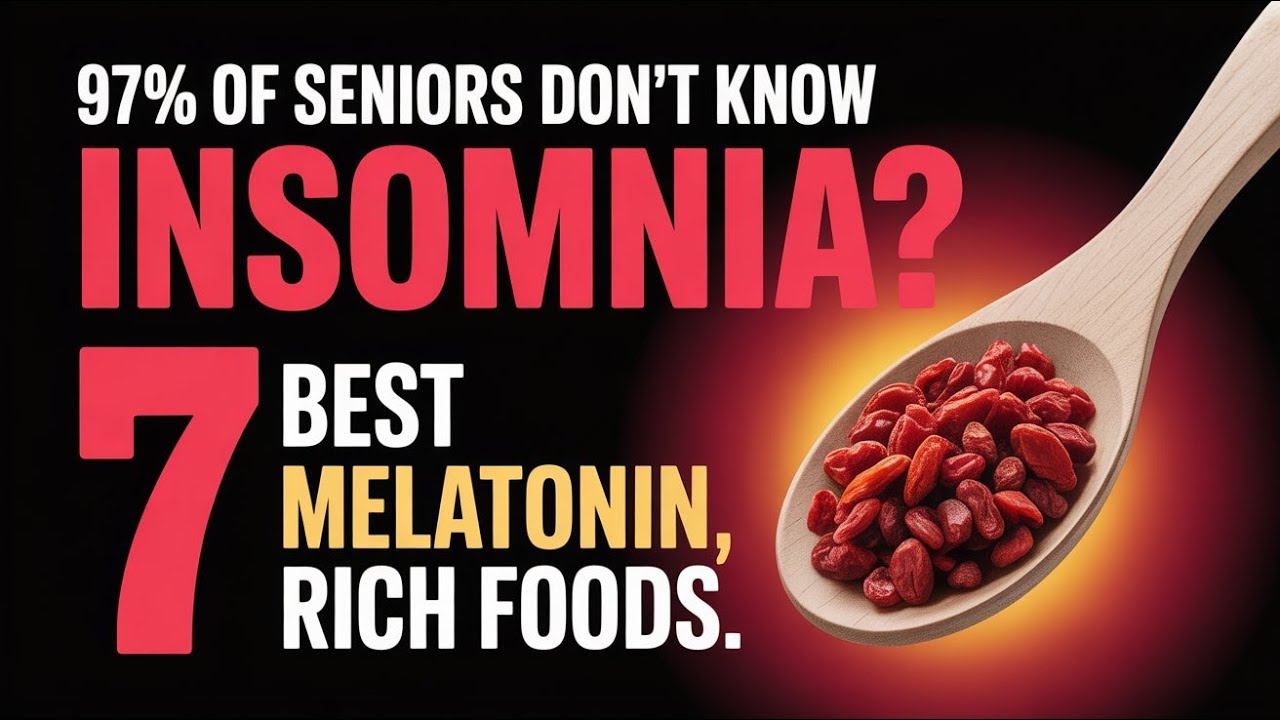 Goodbye Insomnia. 7 Best Melatonin-Rich Foods For Seniors