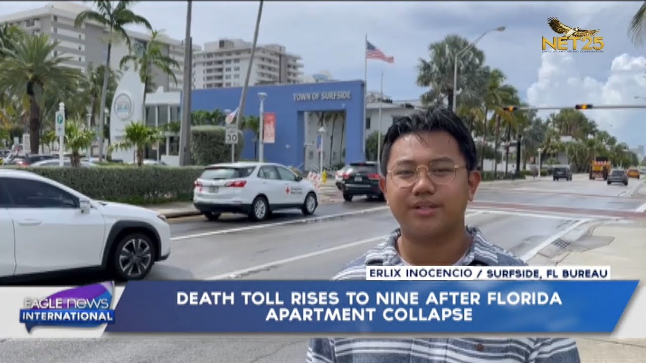 Death toll rises to nine after Florida apartment collapse