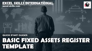 Basic Fixed Assets Register Template - Getting Started