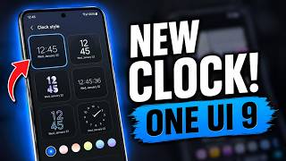 Samsung One UI 9 Lock Screen Clock Customization screenshot 1