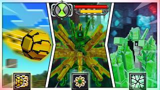 ATUALIZANDO a ADDON de BEN 10 no MINECRAFT BEDROCK! - (BUGS E ALIENS!) #05