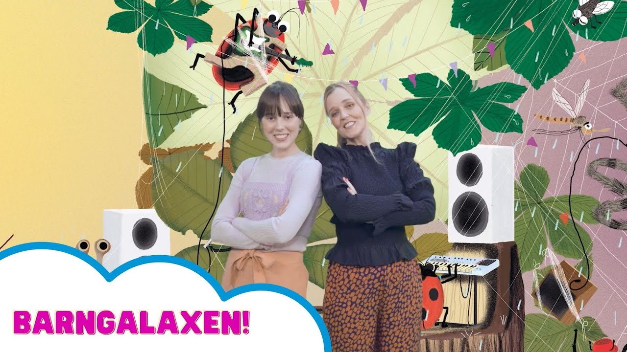 Barnkammarboken - Rockspindeln - Officiell musikvideo