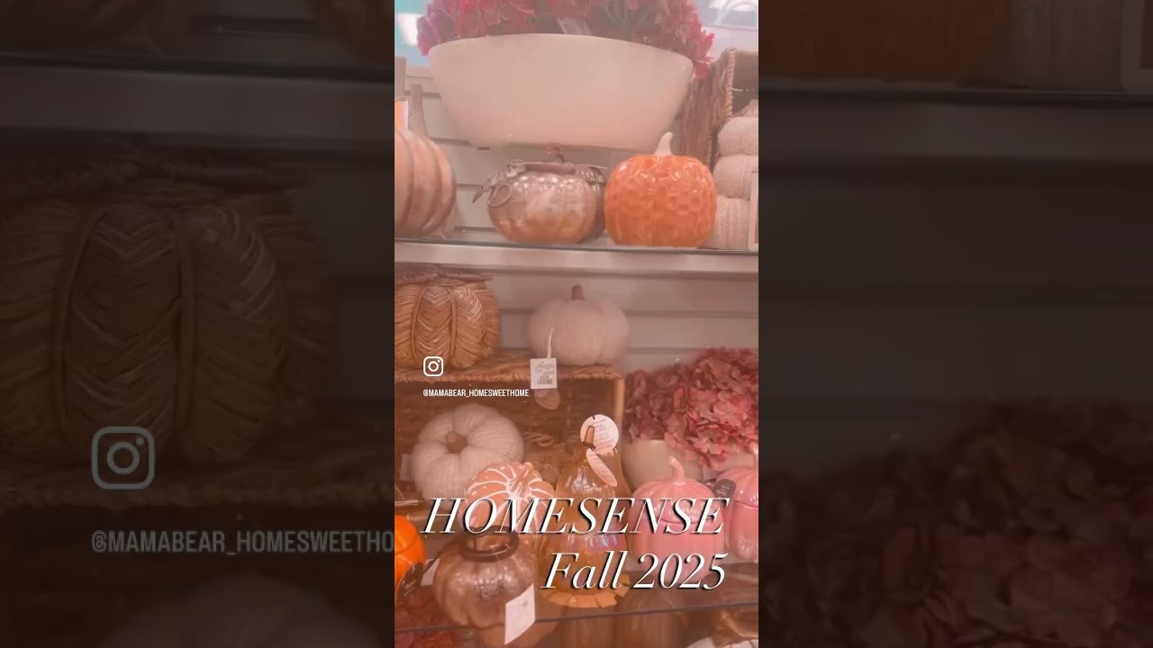 HOMESENSE: Shop with me for Fall 2025
