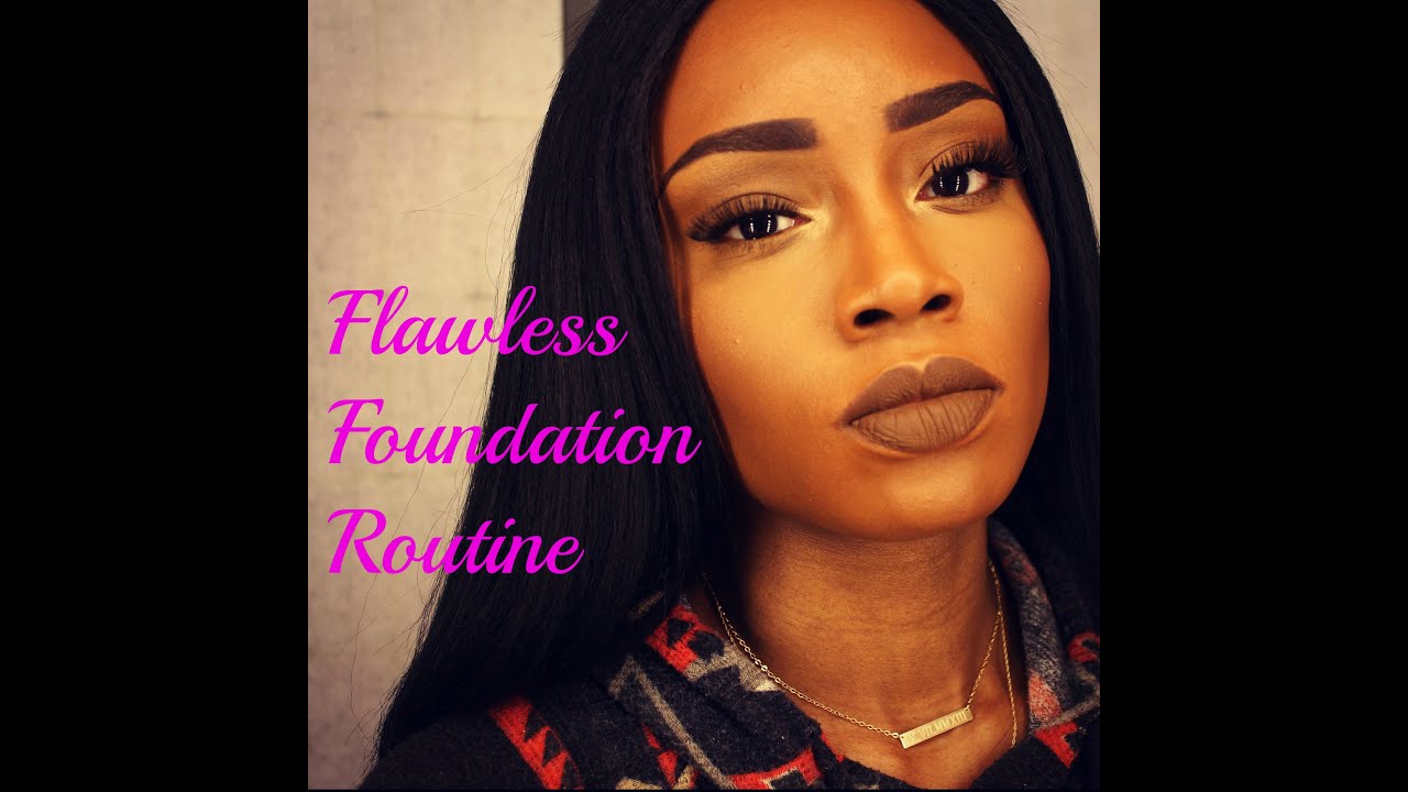 Full Coverage Foundation Routine YouTube