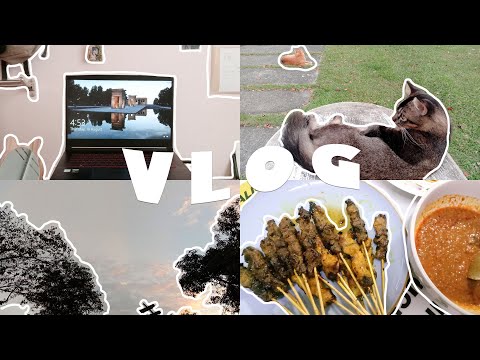 Vlog | A day in my life: Learning korean language, a walk in the park, genshin impact